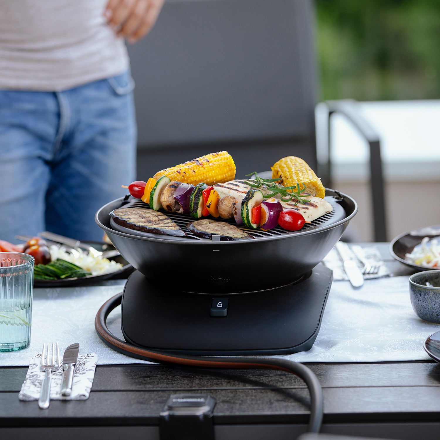 CAMPINGAZ - Barbecue a gas da tavolo 360 Grill CV 2400 Watt